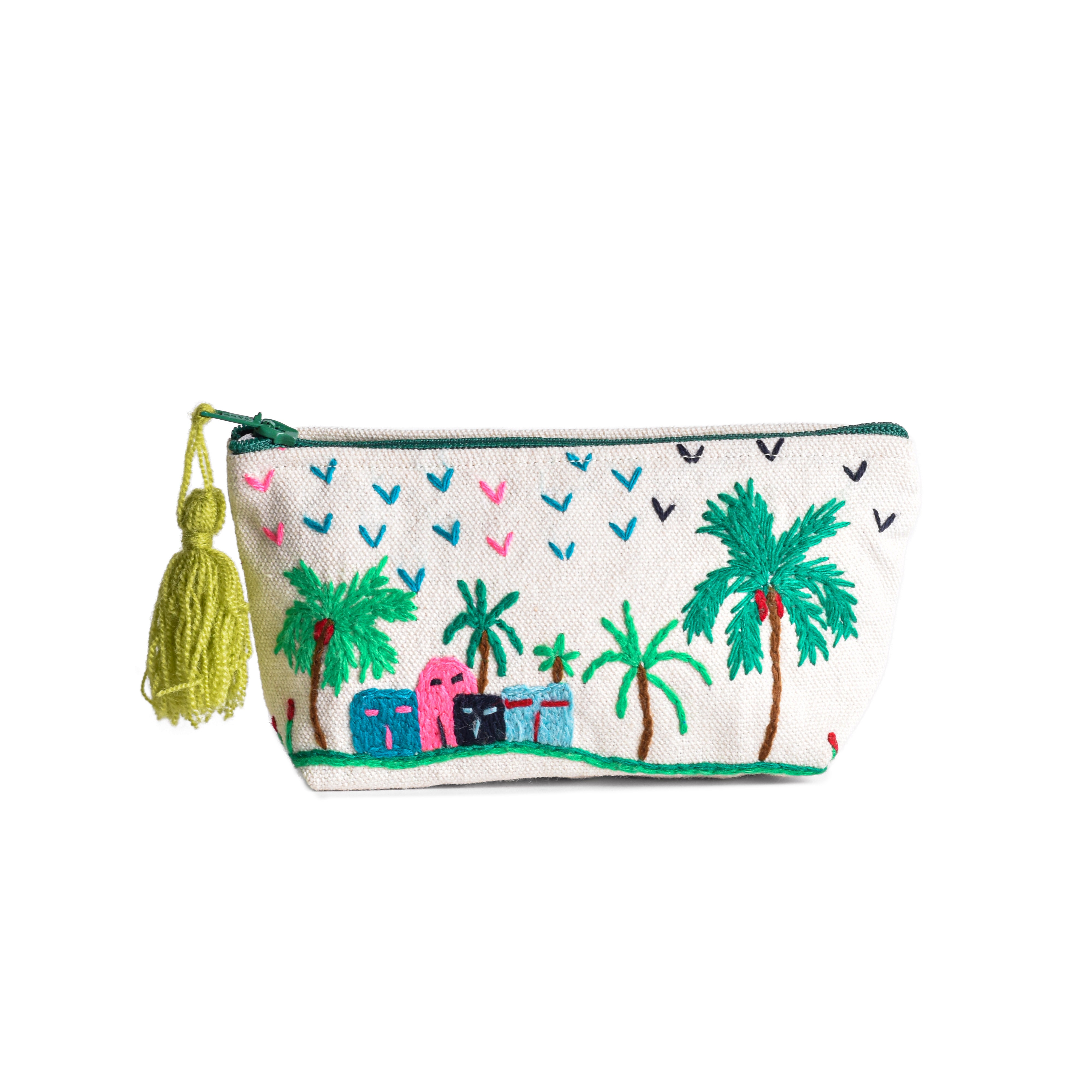 Hand Embroidered Pouch