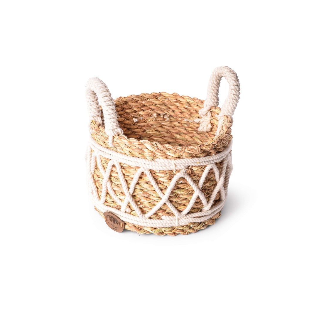 Medium Basket with Cotton Rope