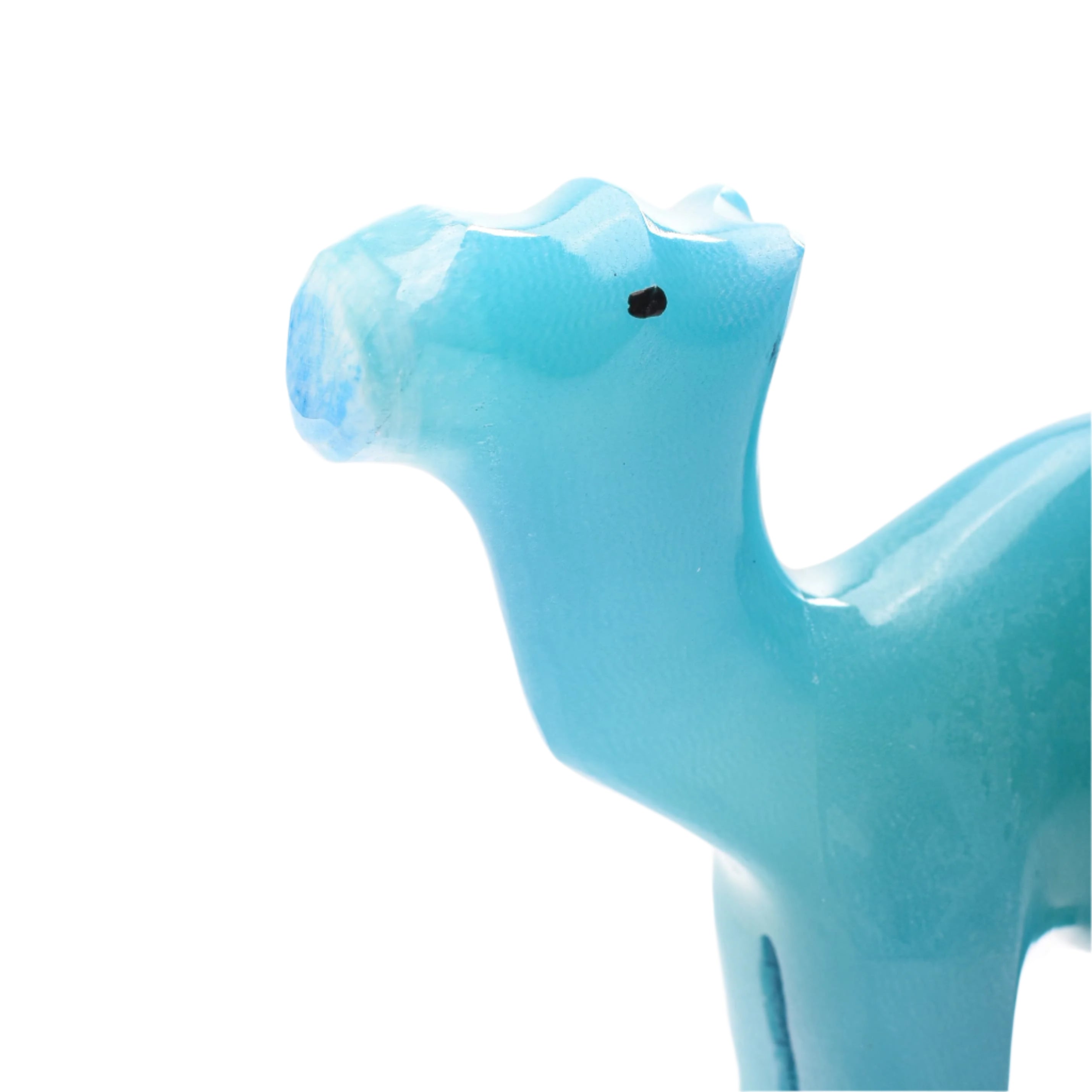 Small Camel Colored Alabaster Figurine