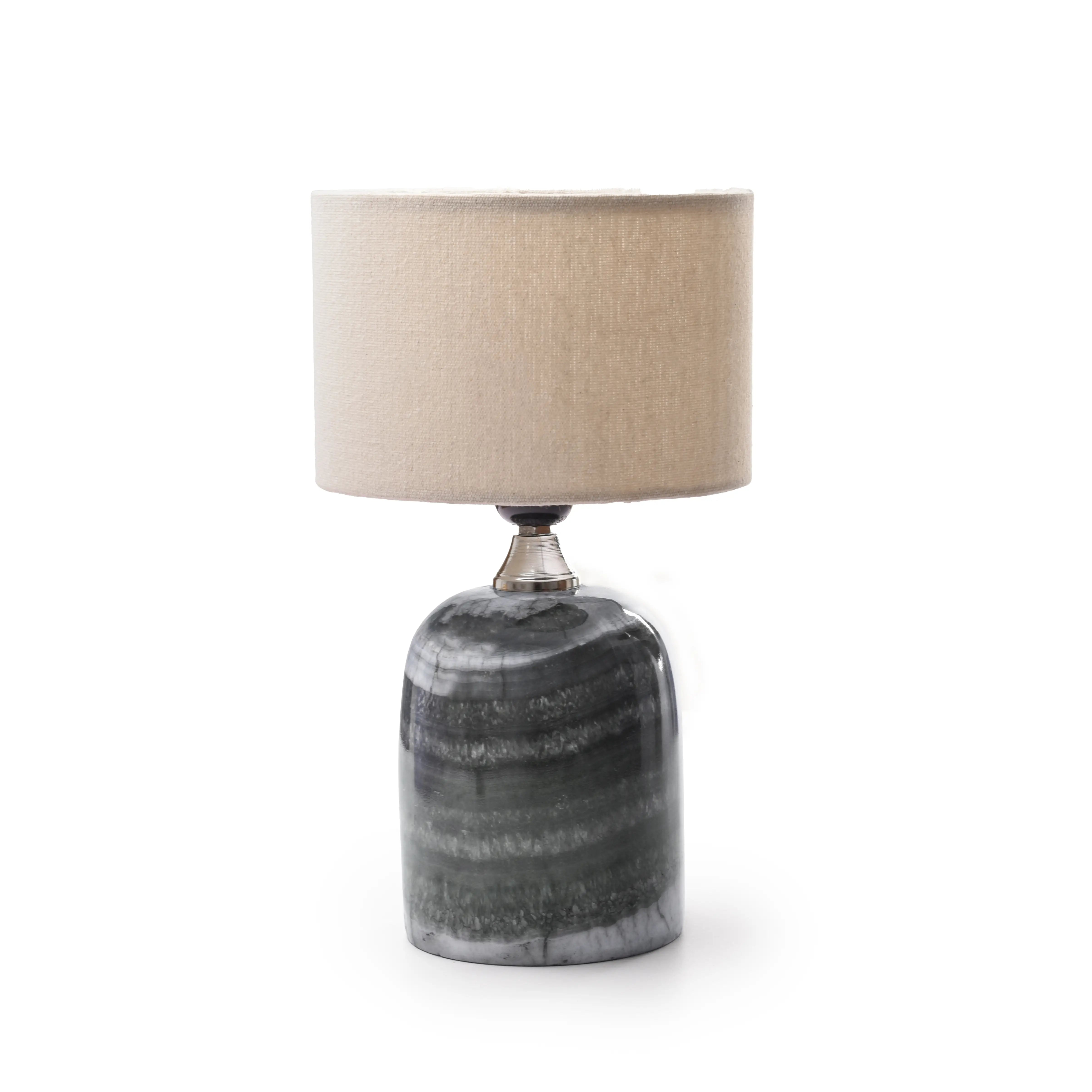 Colored Alabaster Side Lamp