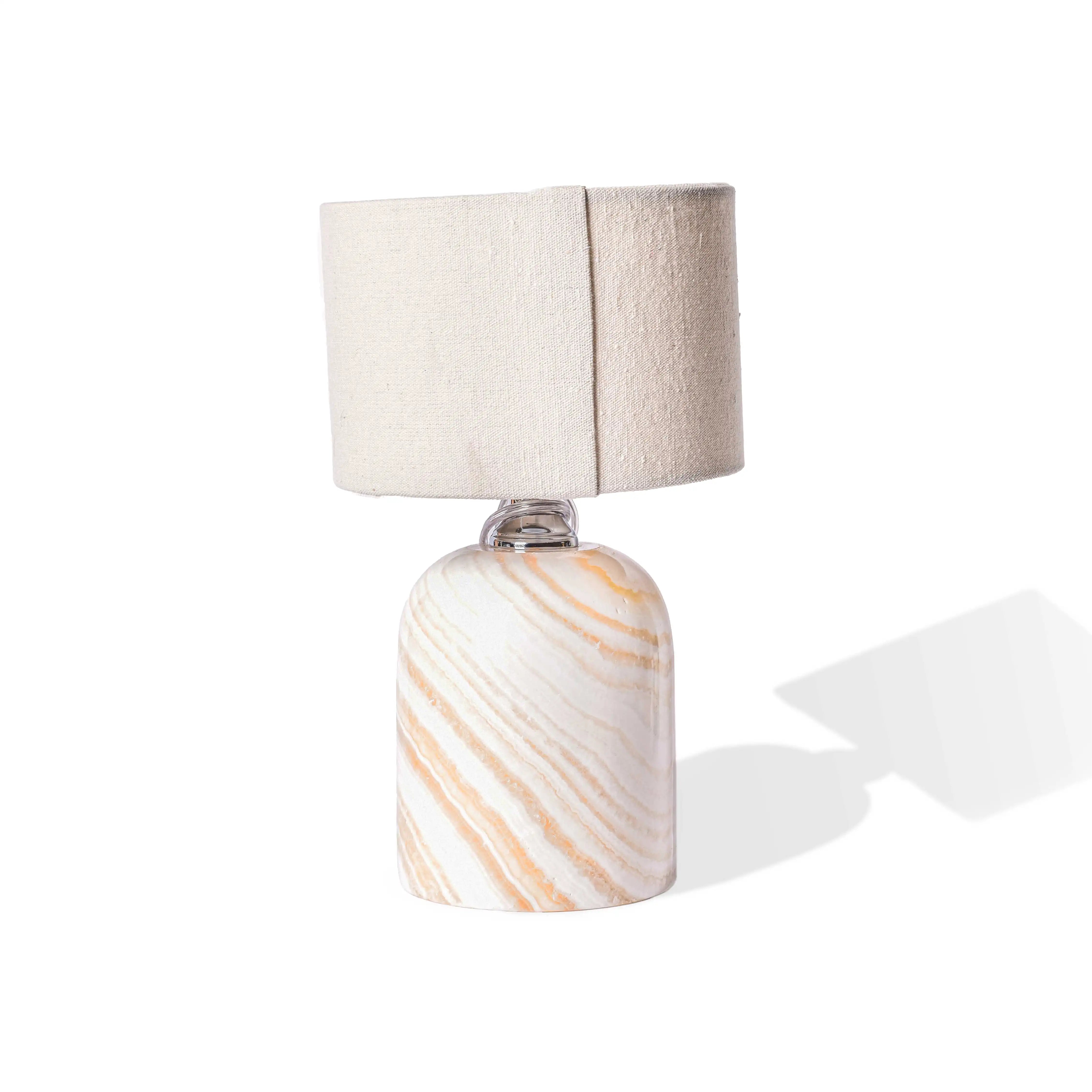Alabaster Side Lamp