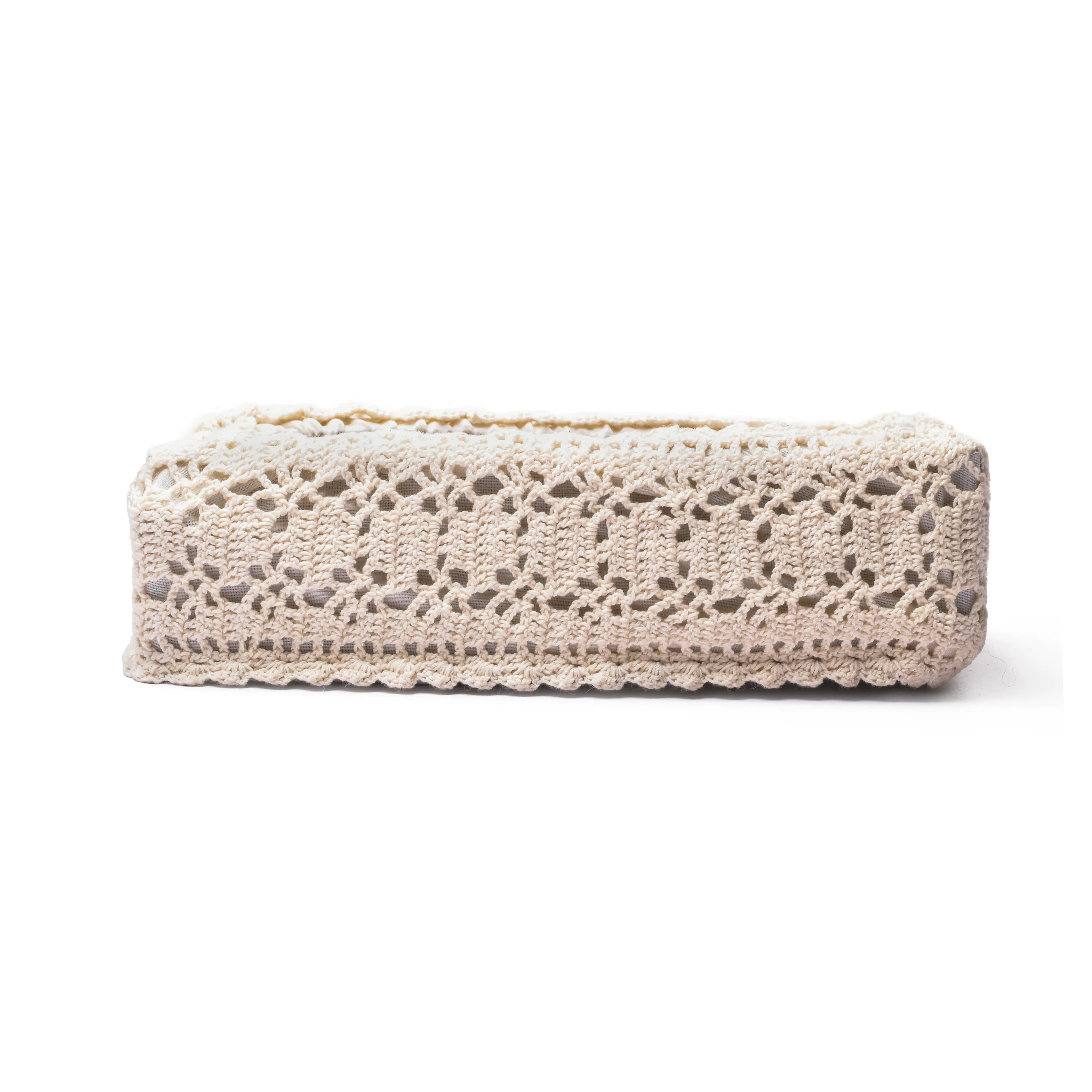 classic crochet tissue box