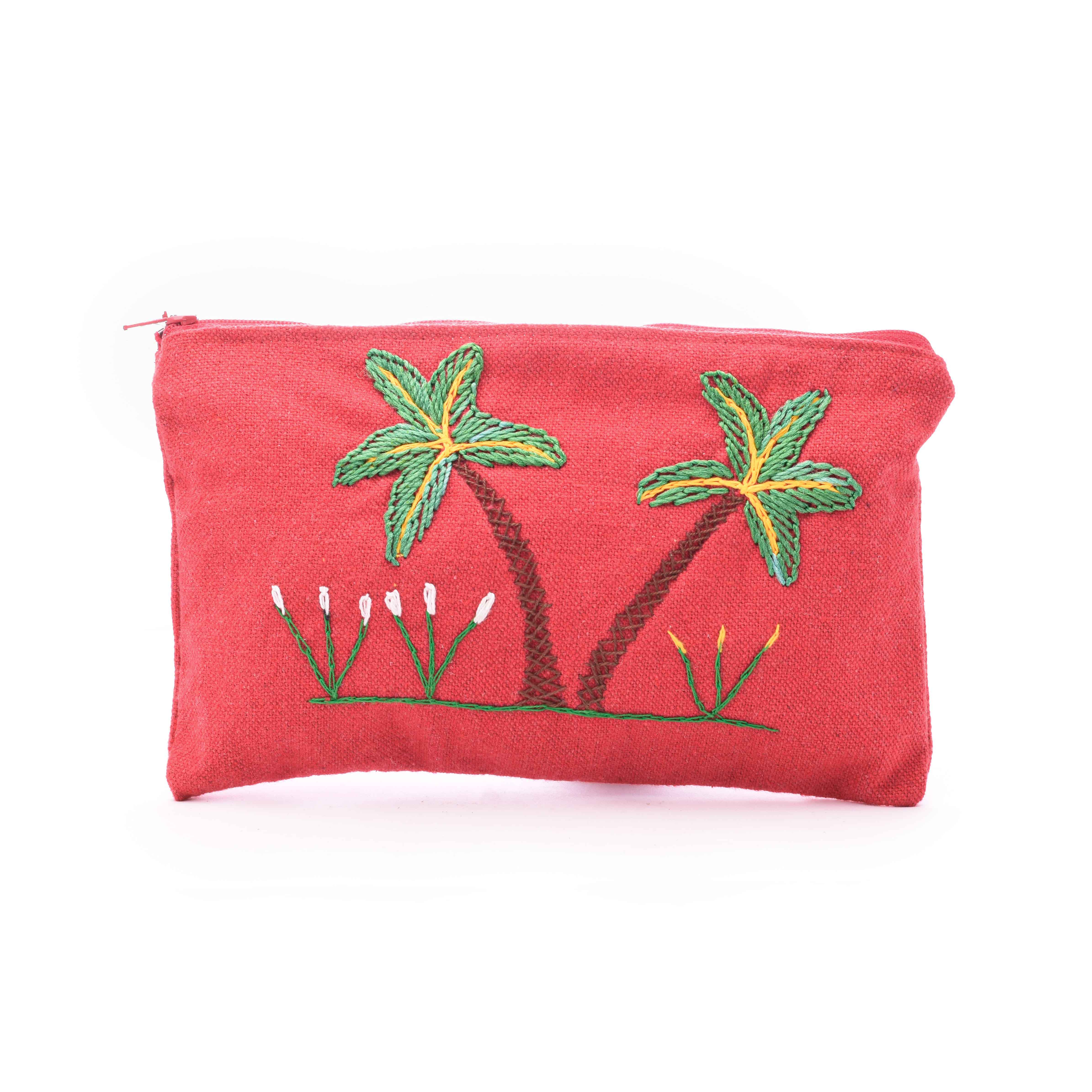 Hand Embroidered Pencil Case (25* 15 cm)