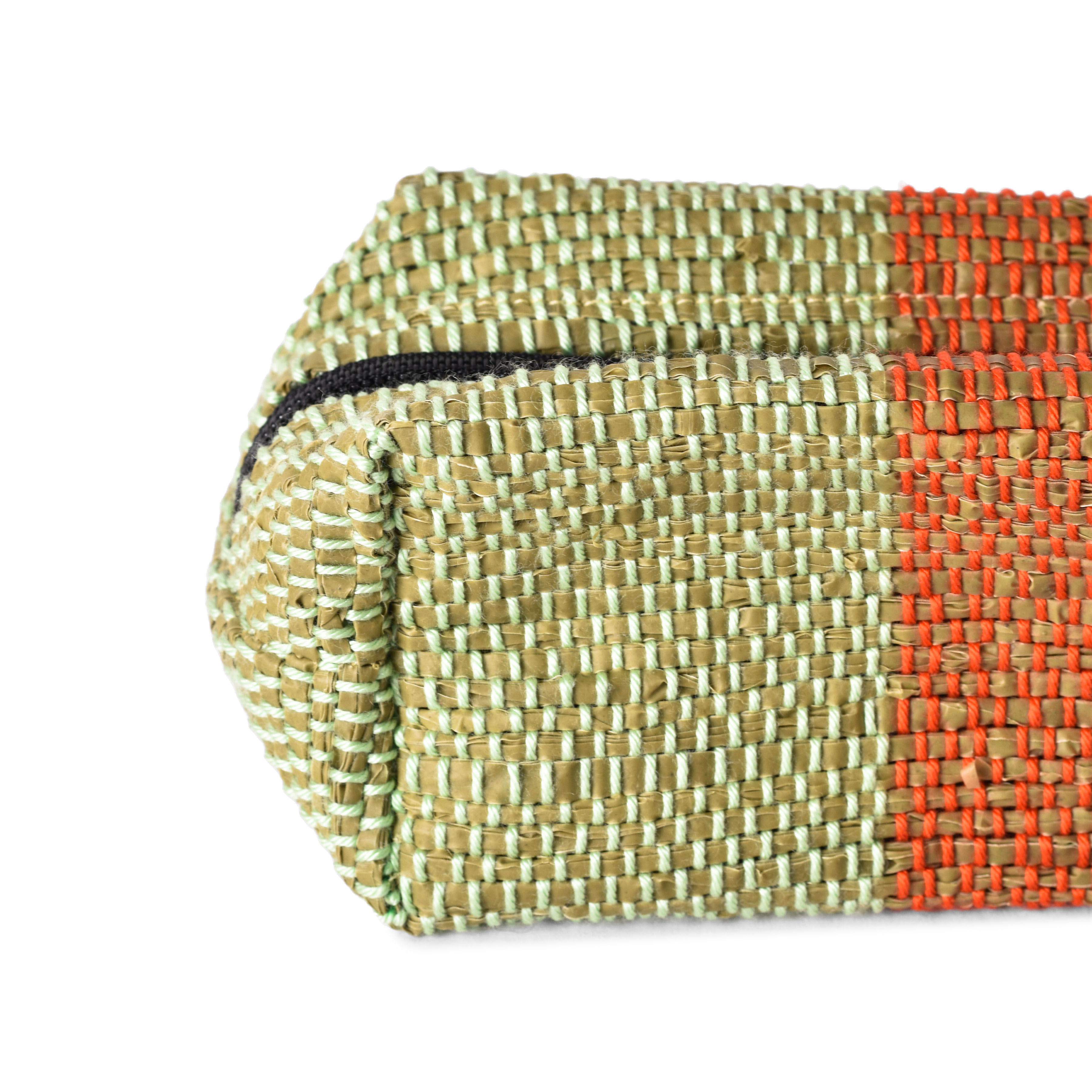 Upcycled Plastic Tote Bag (14* 8 cm)