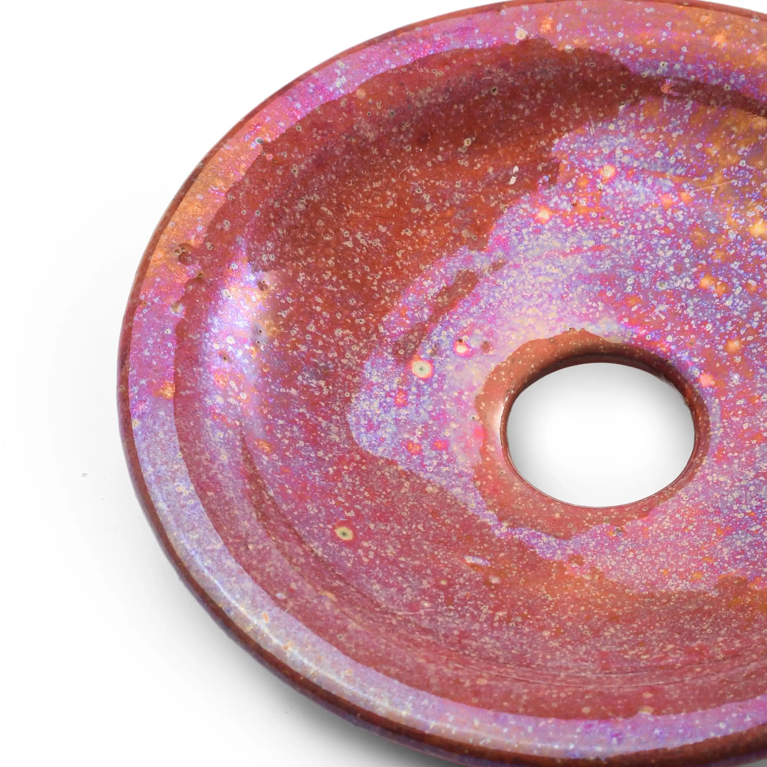 Red Galaxies Soap Dish
