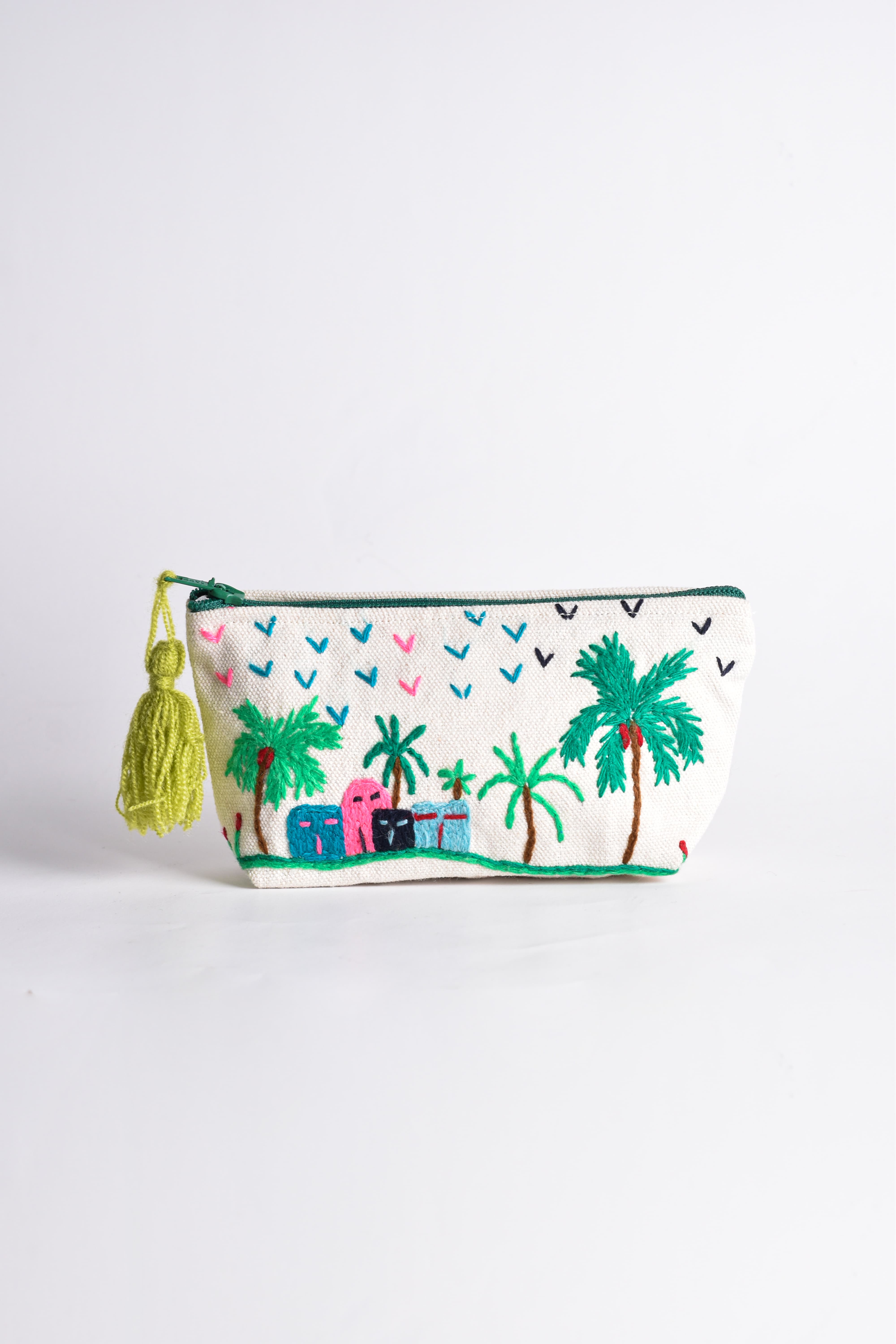 Hand Embroidered Pouch