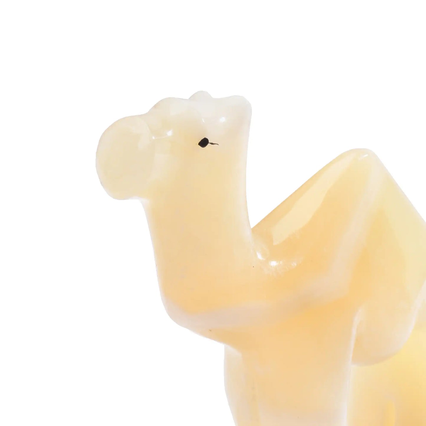 Small Camel Alabaster Figurine