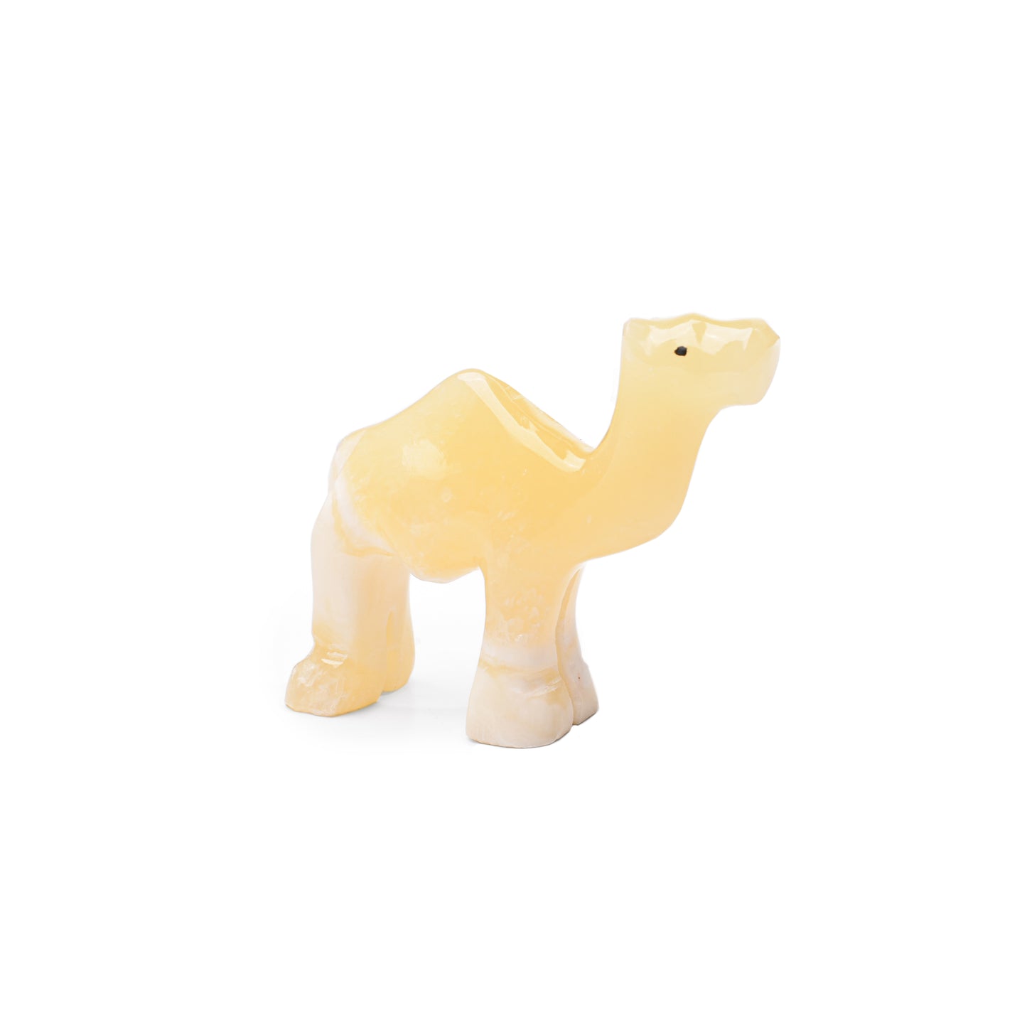 Small Camel Alabaster Figurine
