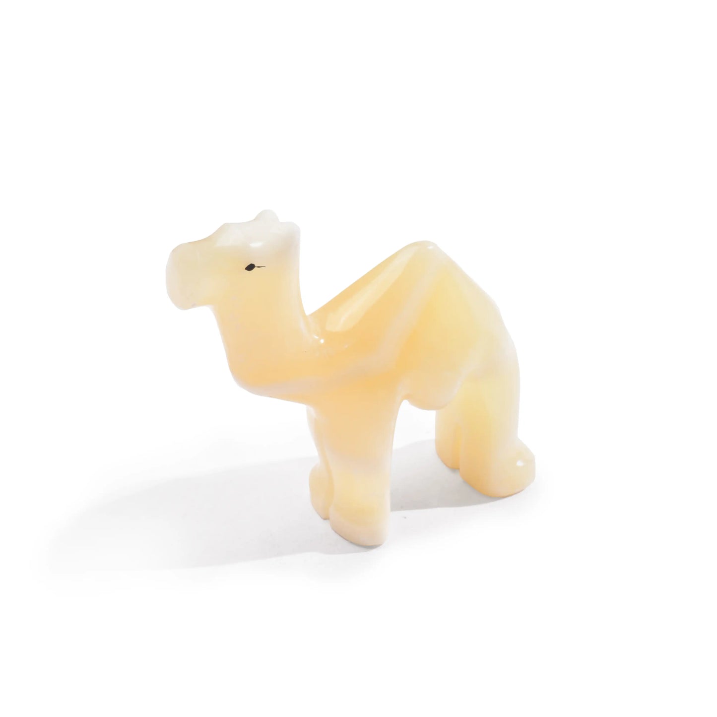 Small Camel Alabaster Figurine
