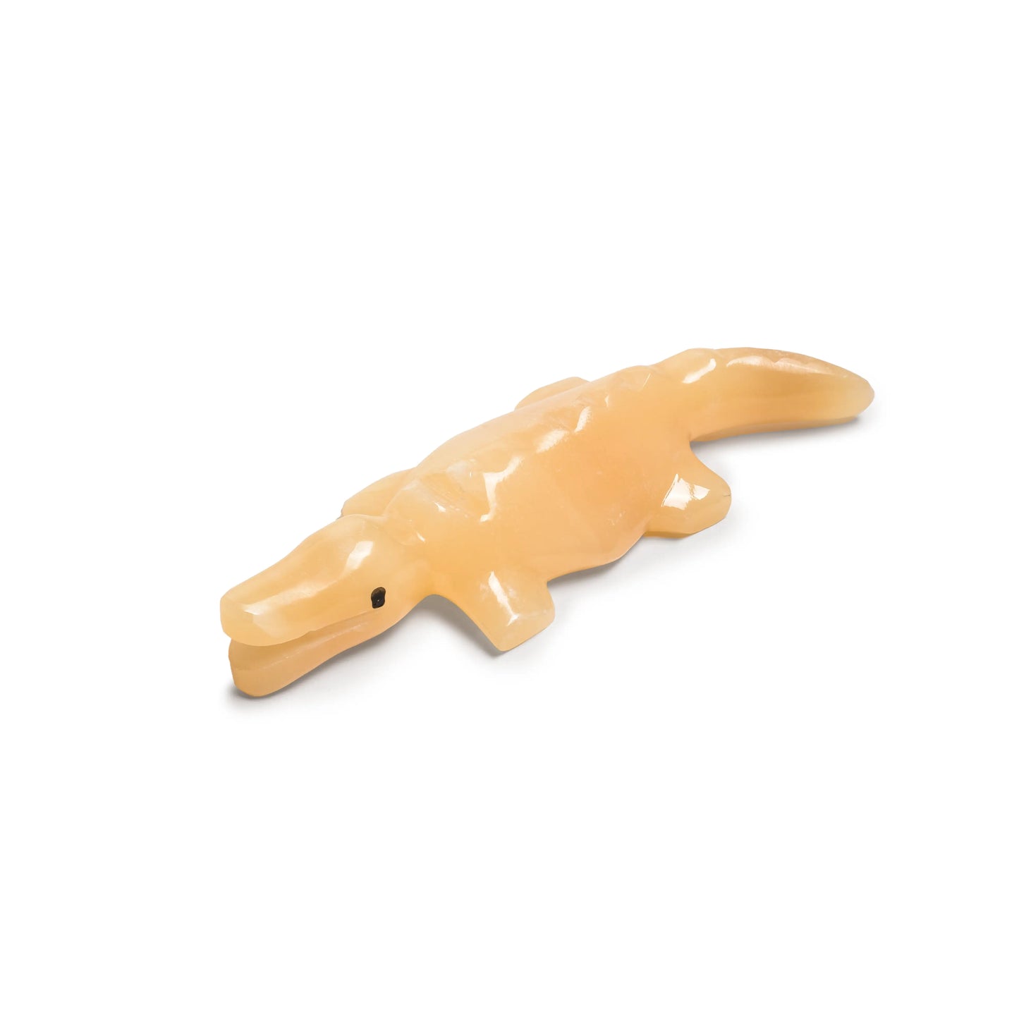 Large Crocodile Figurine