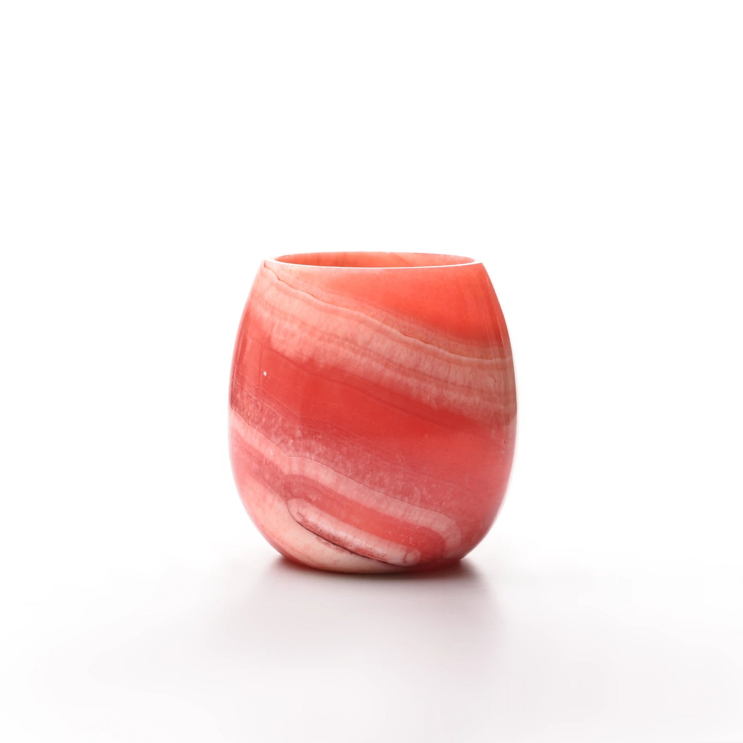 Colored Alabaster Candle Holder