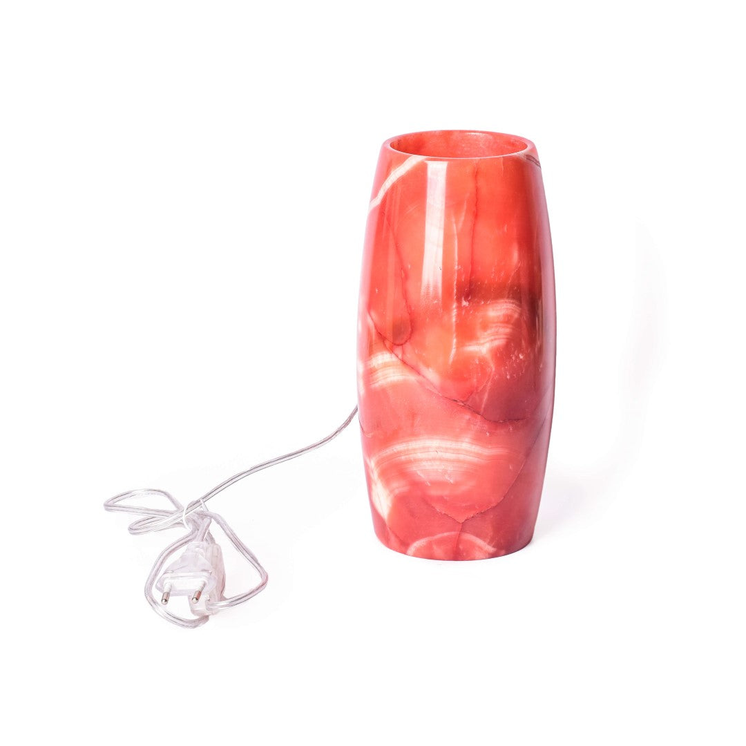 Long Colored Alabaster Lampshade