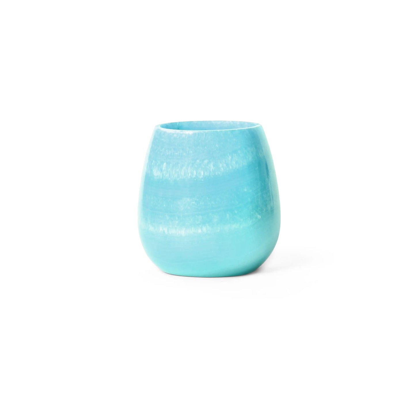 Colored Alabaster Side Lamp