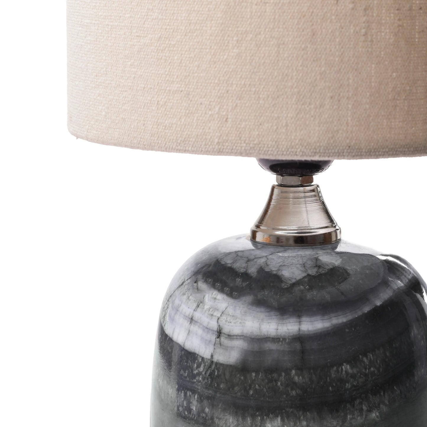 Colored Alabaster Side Lamp