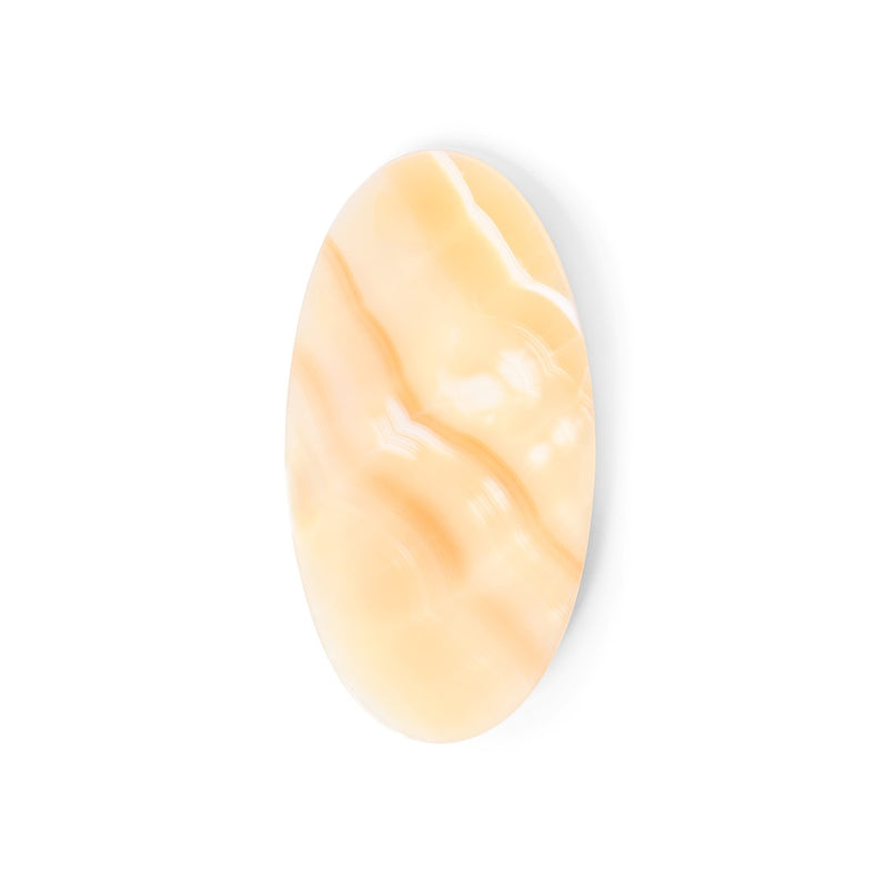 Alabaster Oval Plate
