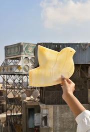 Pigeon Alabaster Plate