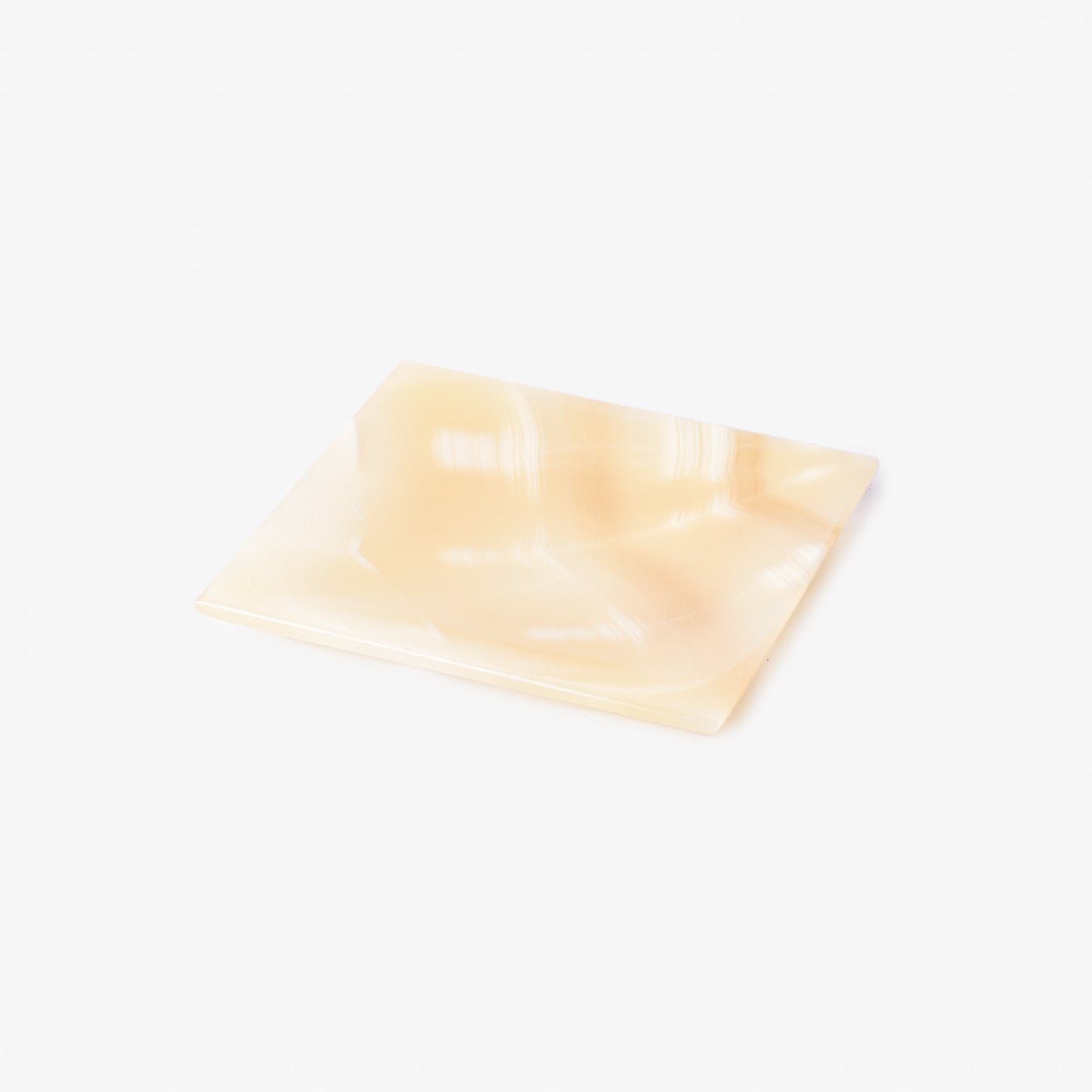 Square Alabaster Meduim Plate