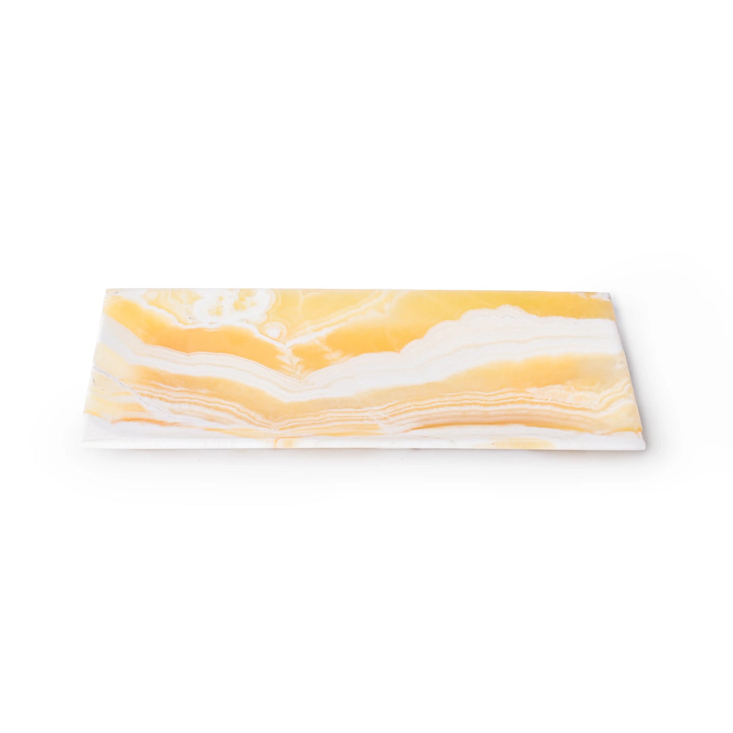 Alabaster Rectangular Plate