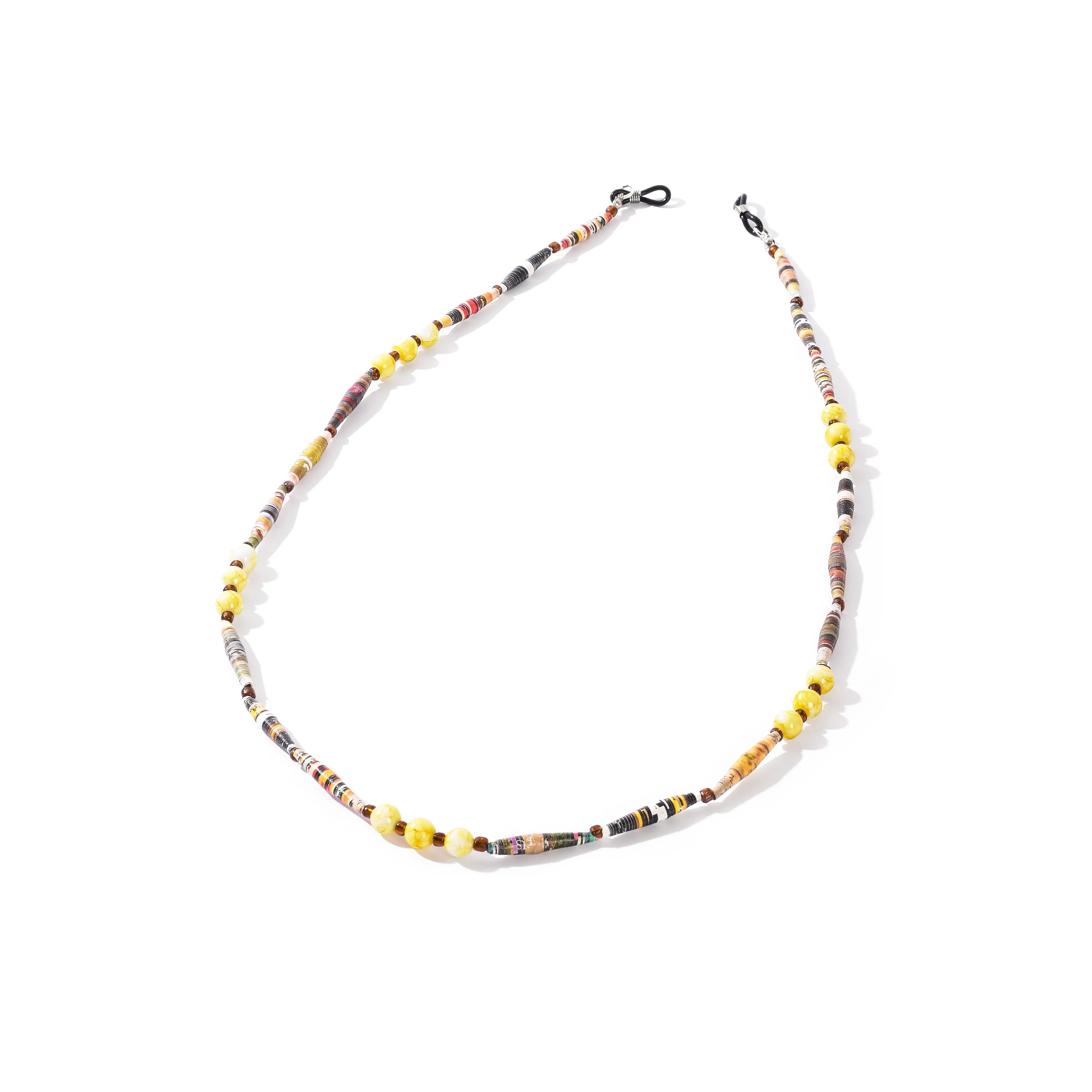 Upcycled Magazine Paper Glasses Chain