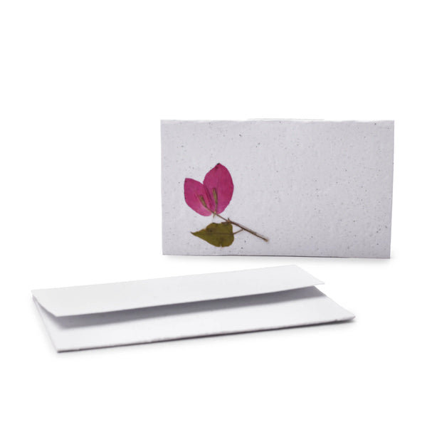 Dry Shredded Flowers Card