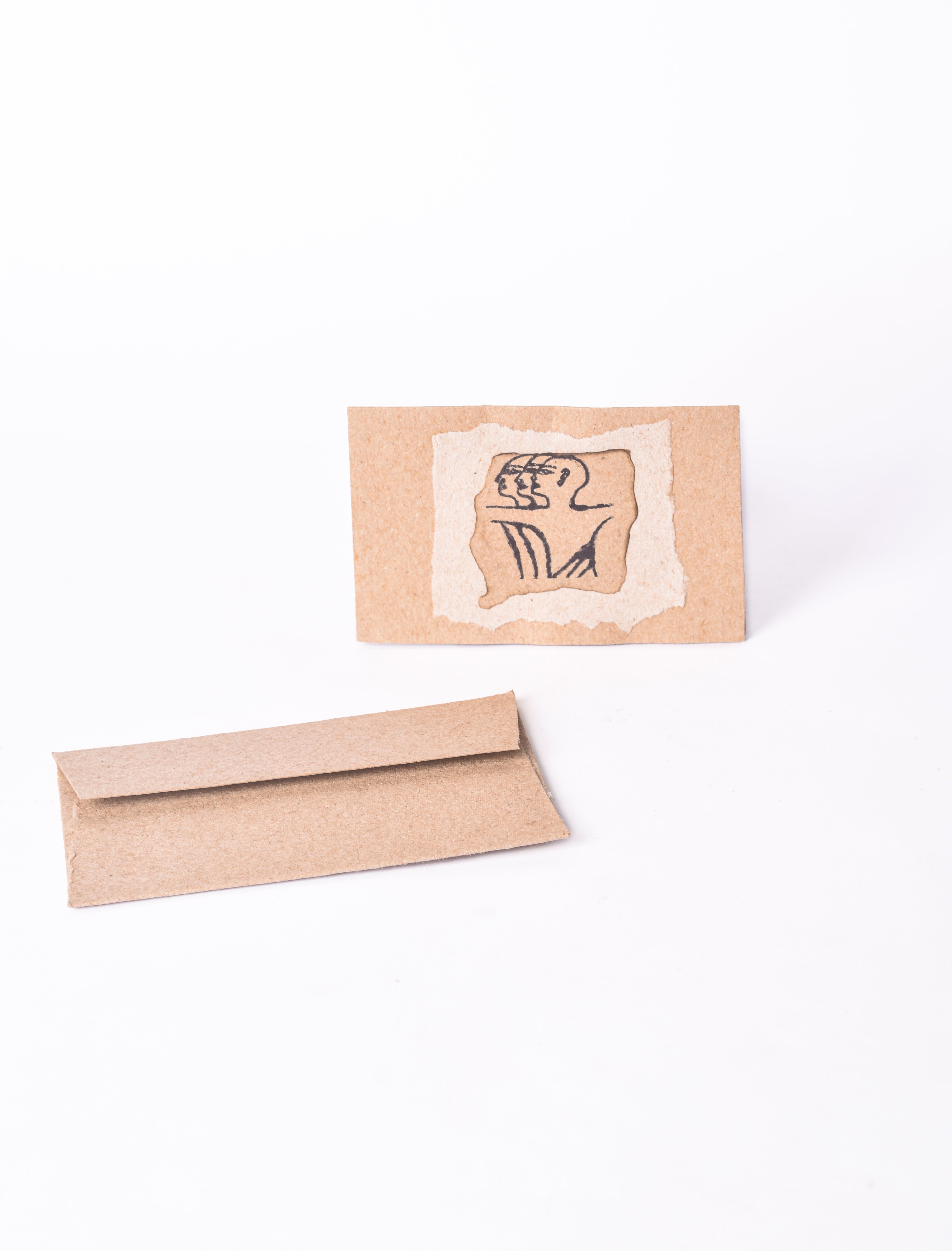 Ancient Egyptian Handmade Card Size