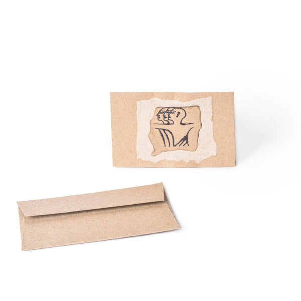Ancient Egyptian Handmade Card Size