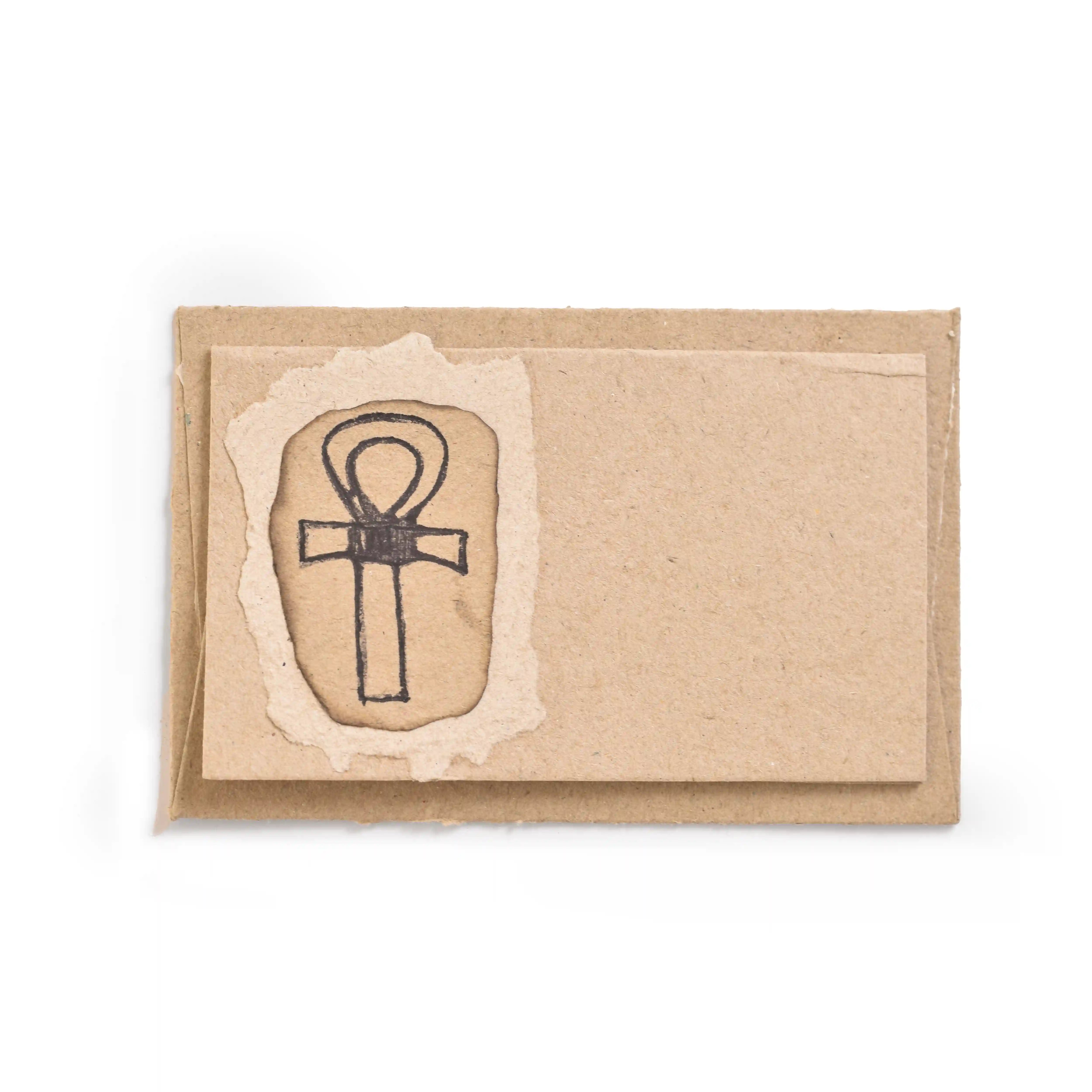 Ancient Egyptian Handmade Card Size