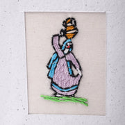 Rural Embroidered Card