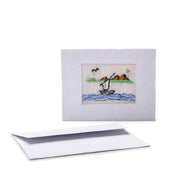 Rural Embroidered Card