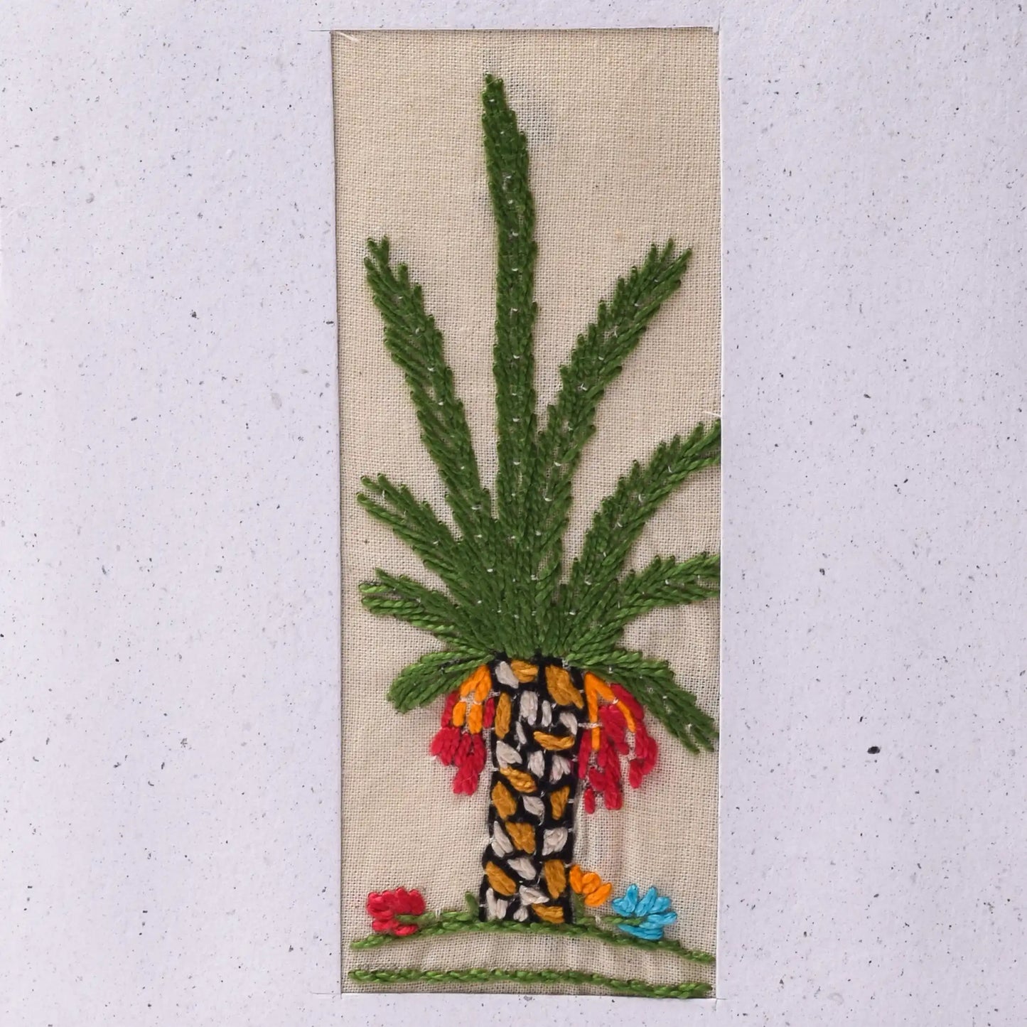 Rural Embroidered Card