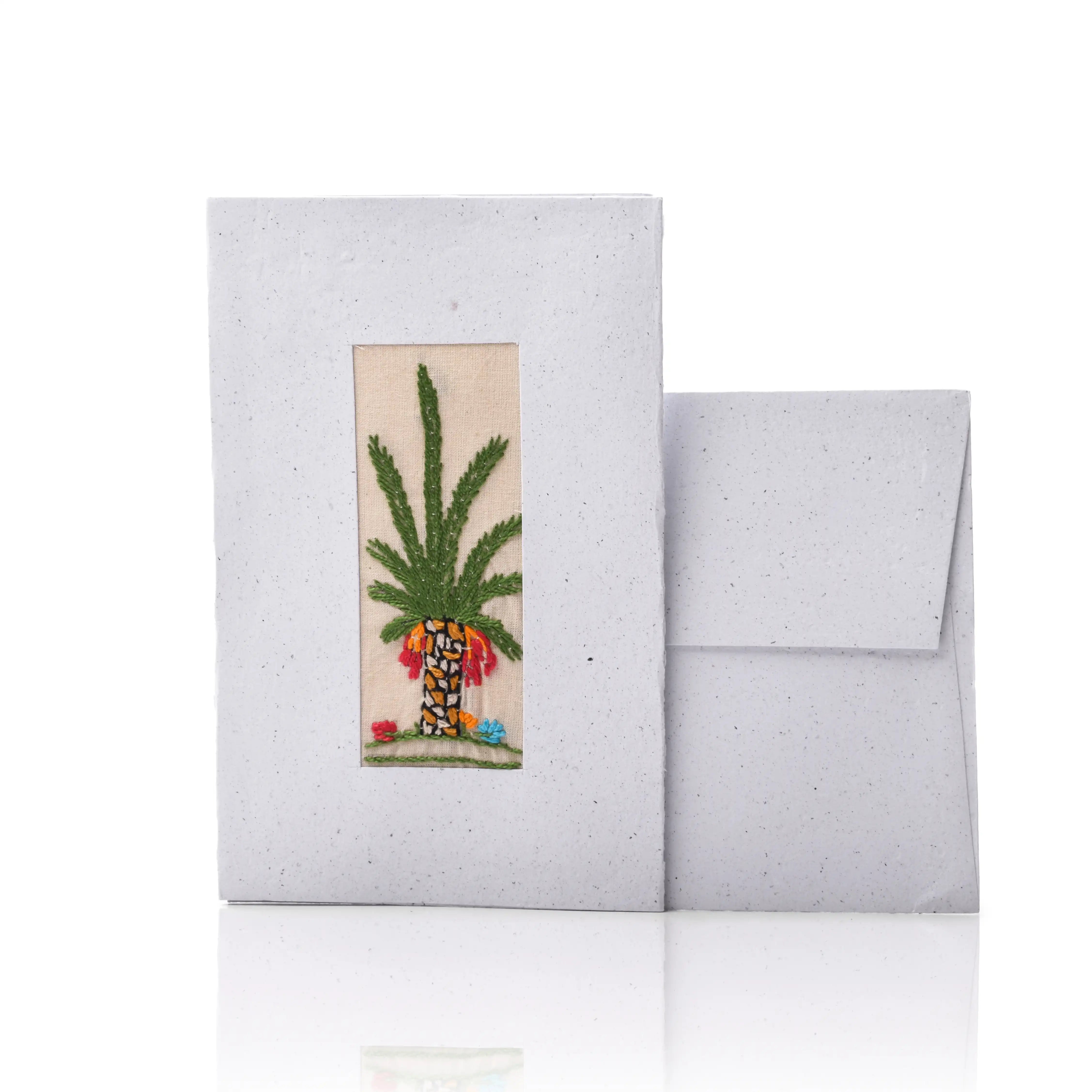 Rural Embroidered Card