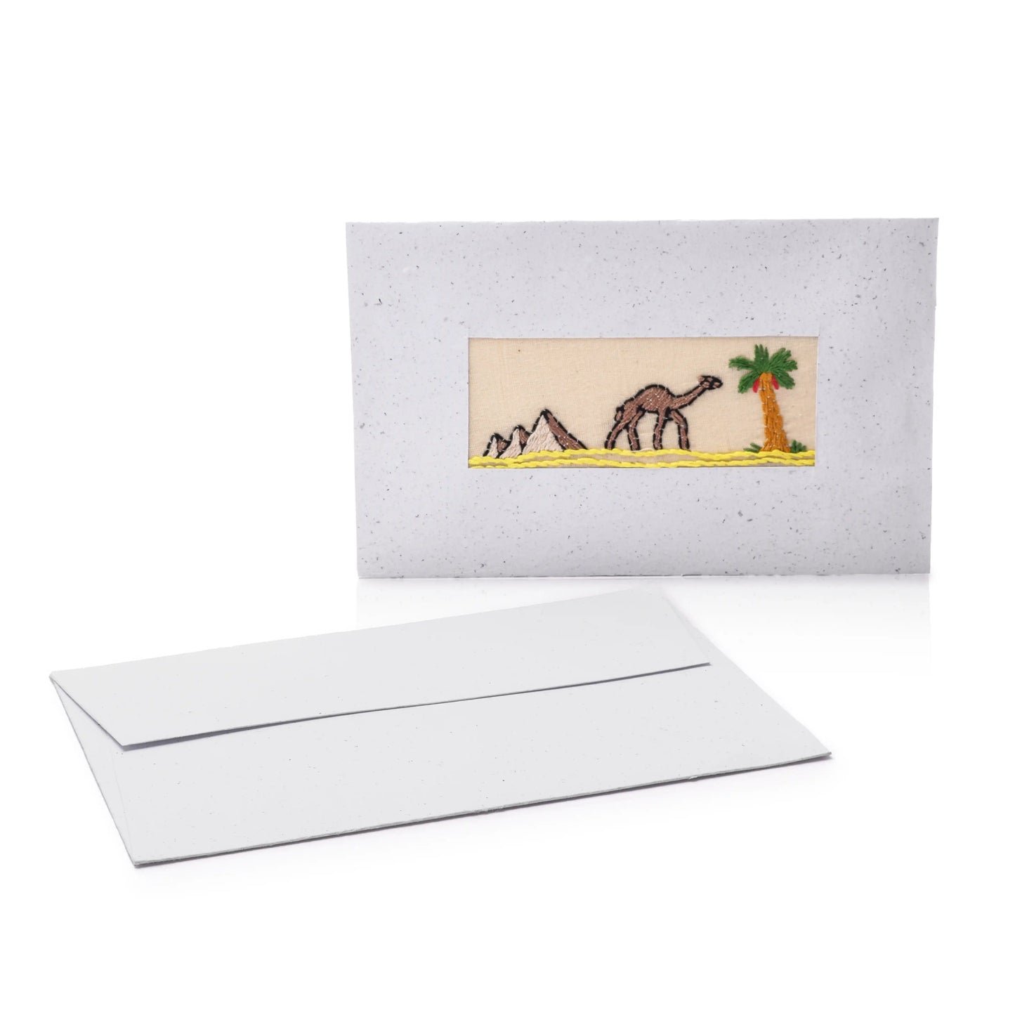 Rural Embroidered Card