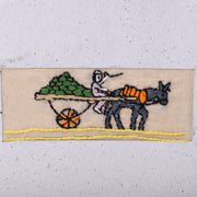 Rural Embroidered Card