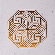Islamic Art Recycled Card