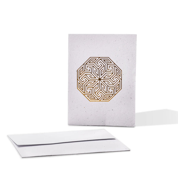 Islamic Art Recycled Card