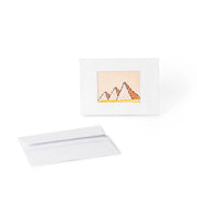 Embroidered Pyramids Card