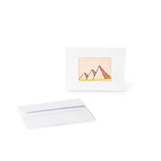 Embroidered Pyramids Card