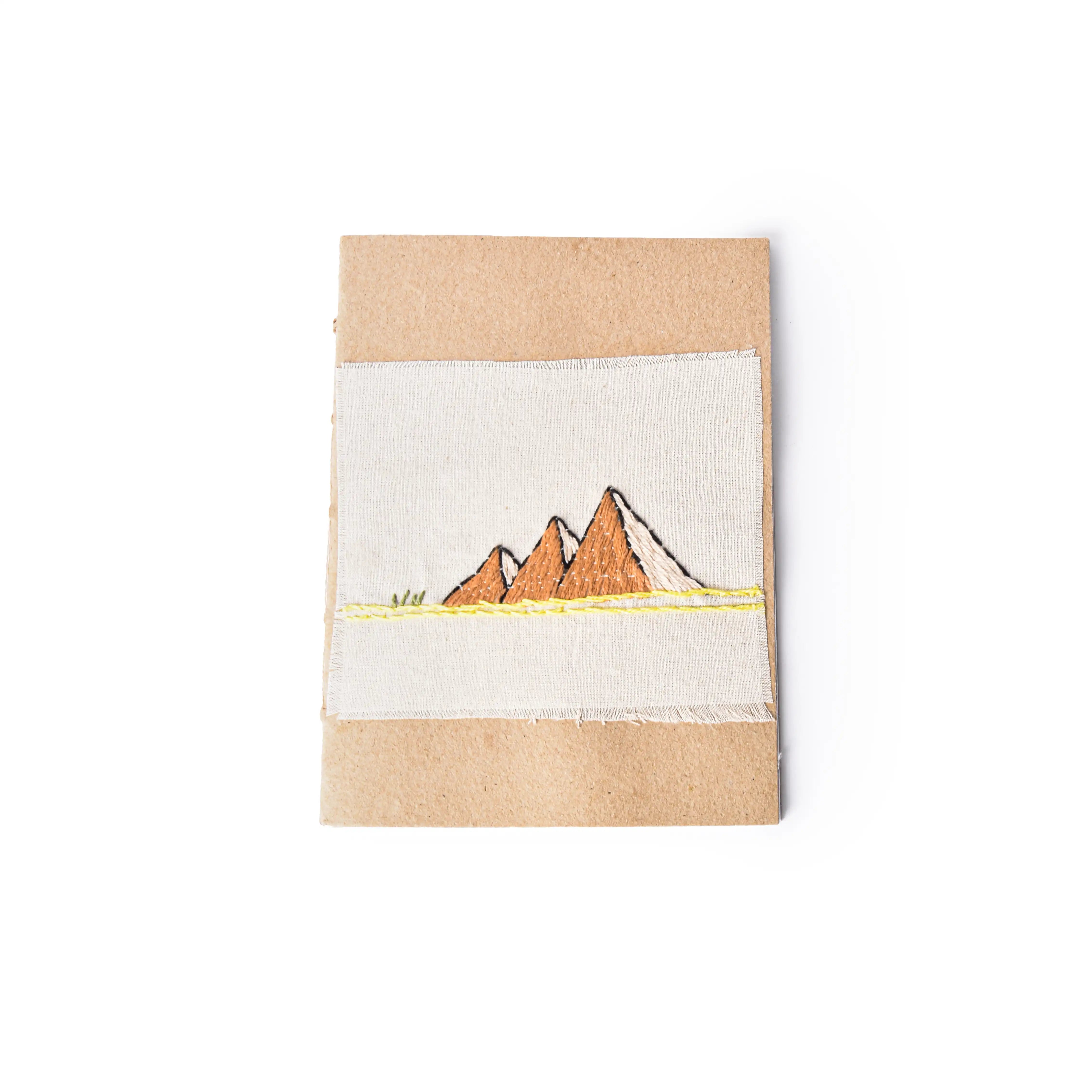 Embroidered Pyramids Notebook