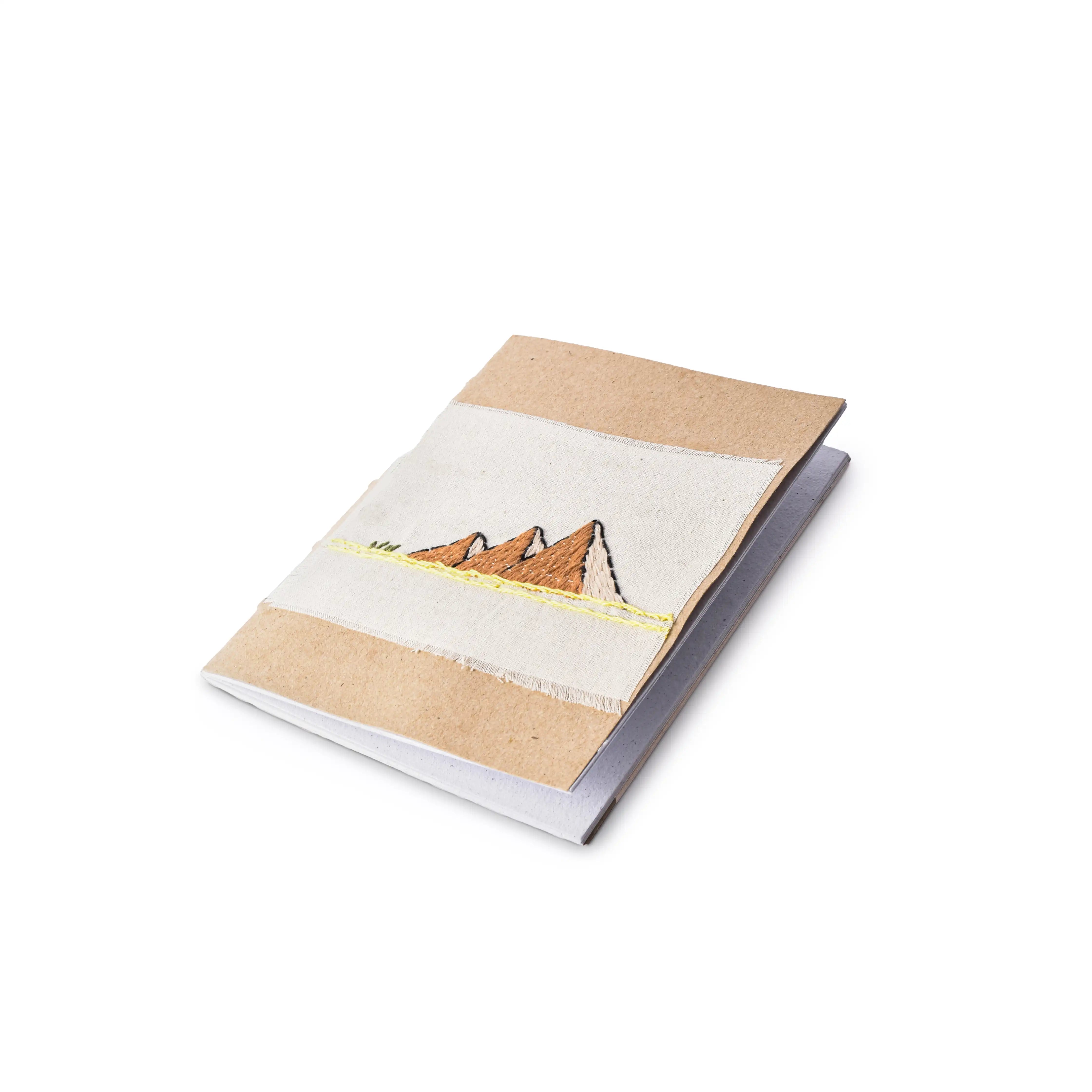 Embroidered Pyramids Notebook