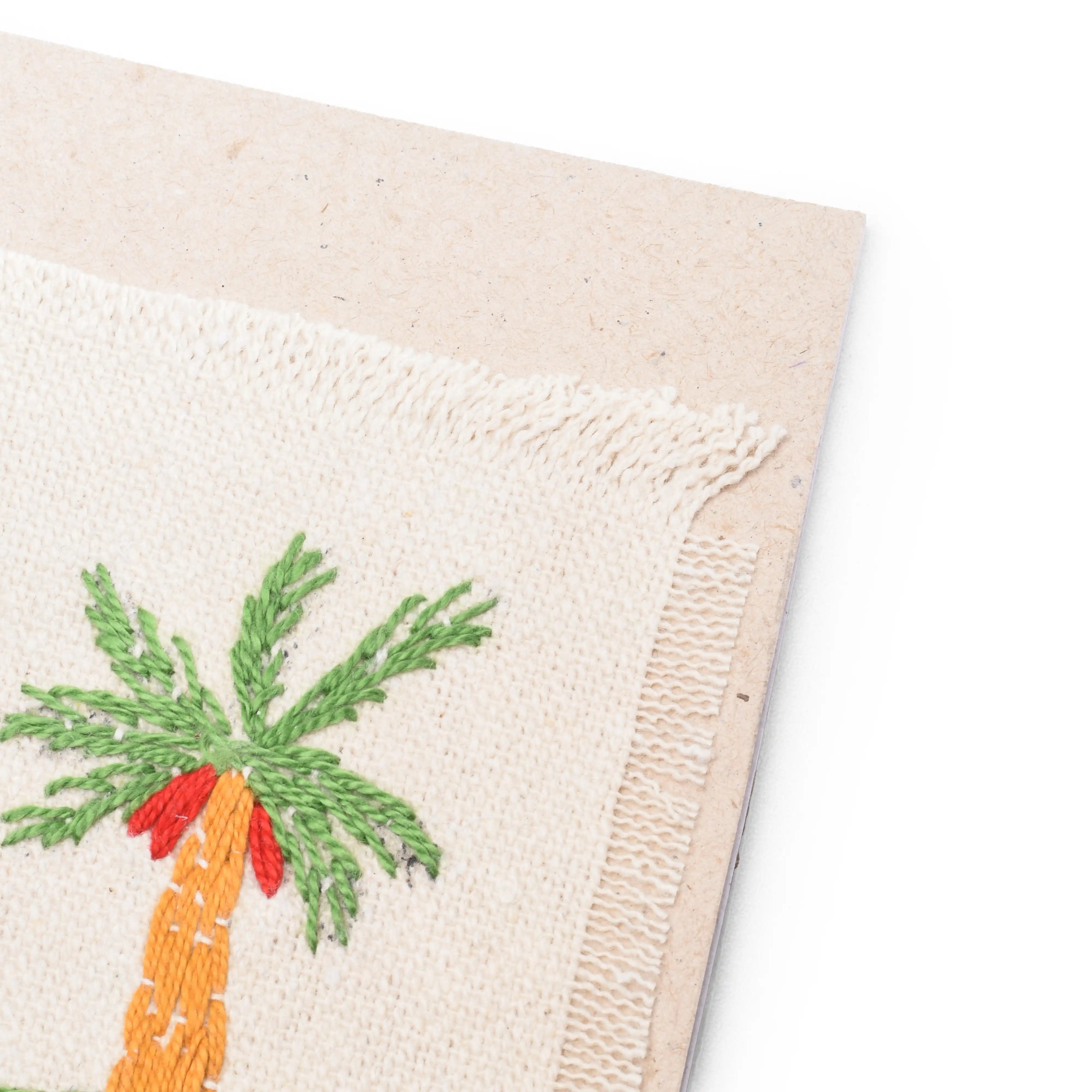 Recycled Palms Embroidery Notebook 15*10