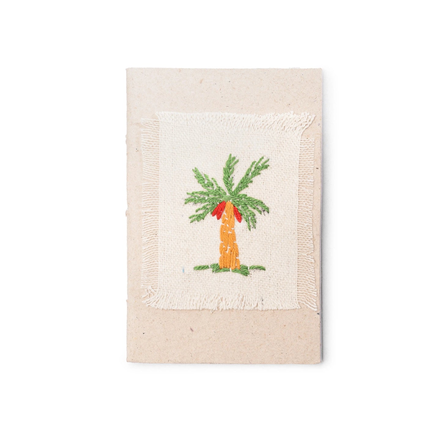 Recycled Palms Embroidery Notebook 15*10