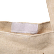 Protection Patchwork Linen Tote Bag