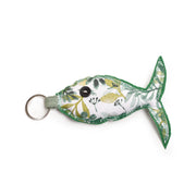 Fish Keychain With Color Green