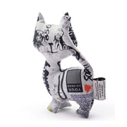 Recycled Stuffed Cat