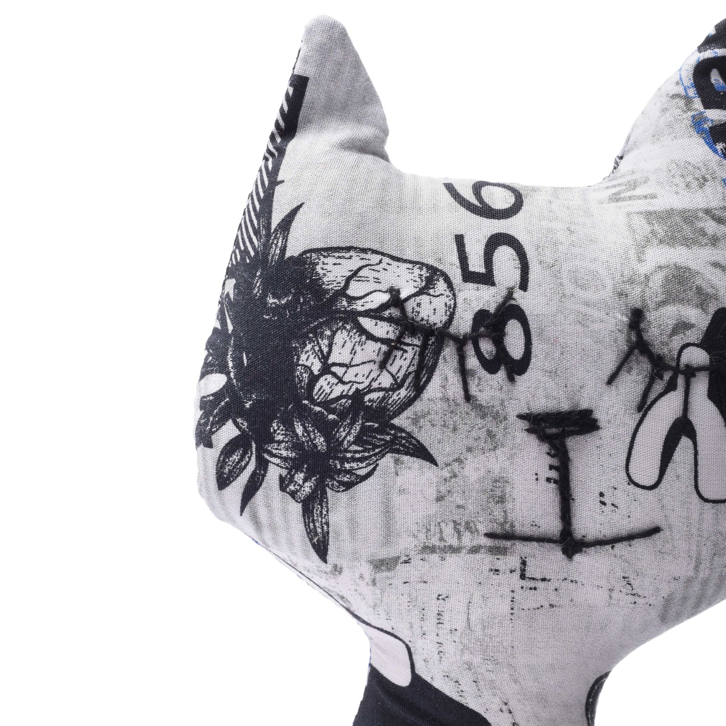 Recycled Stuffed Cat