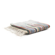 Upcycled Cotton Rug  woven  with multicolor 