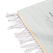 Upcycled Cotton Rug  woven  with multicolor 
