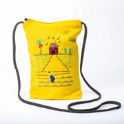 Rural Embroidered Cross Bag