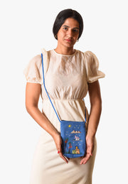 Rural Embroidered Cross Bag