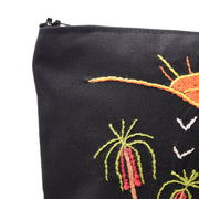 Hand Embroidered Makeup Pouch